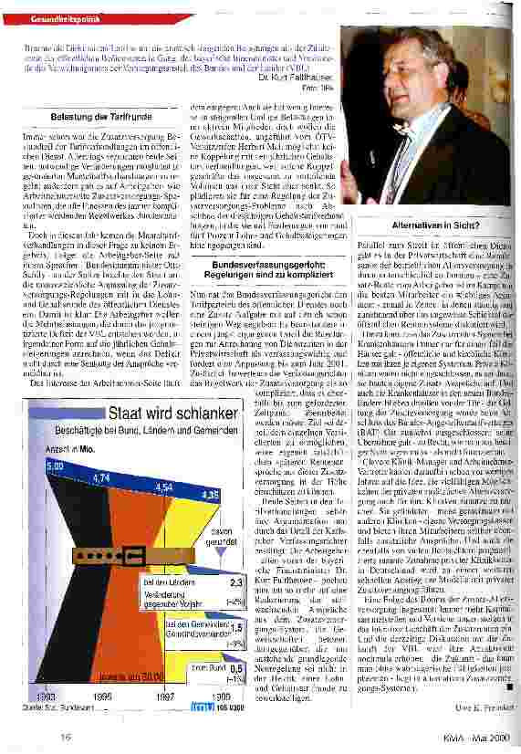 Vorschauseite 2: VBL vor der Pleite?