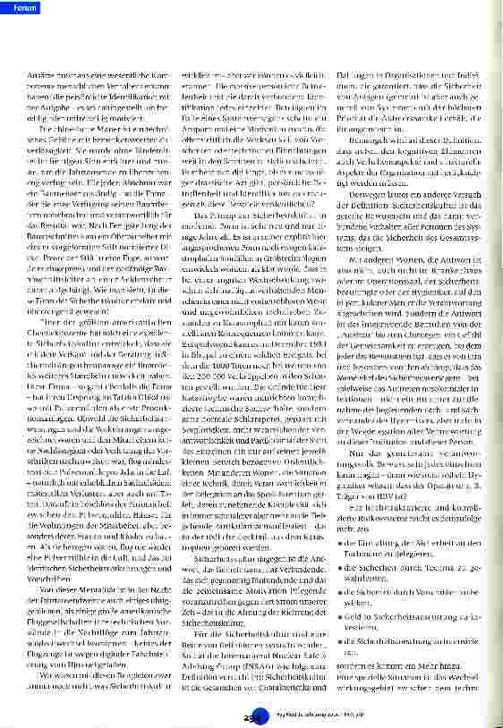 Vorschauseite 4: Sicherheitskultur und nosokomiale Infektionen