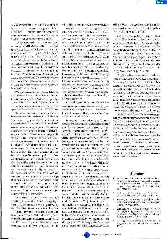 Vorschauseite 5: Sicherheitskultur und nosokomiale Infektionen
