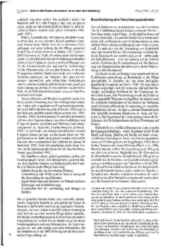 Vorschauseite 3: Aber in die Praxis umzusetzen ist es dann halt schwierig Eine qualitative Studie zur Theorie-Praxis-Vermittlung in der Pflege am Beispiel von Kinästhetik
