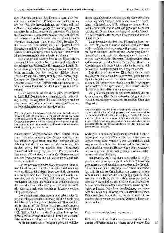 Vorschauseite 6: Aber in die Praxis umzusetzen ist es dann halt schwierig Eine qualitative Studie zur Theorie-Praxis-Vermittlung in der Pflege am Beispiel von Kinästhetik