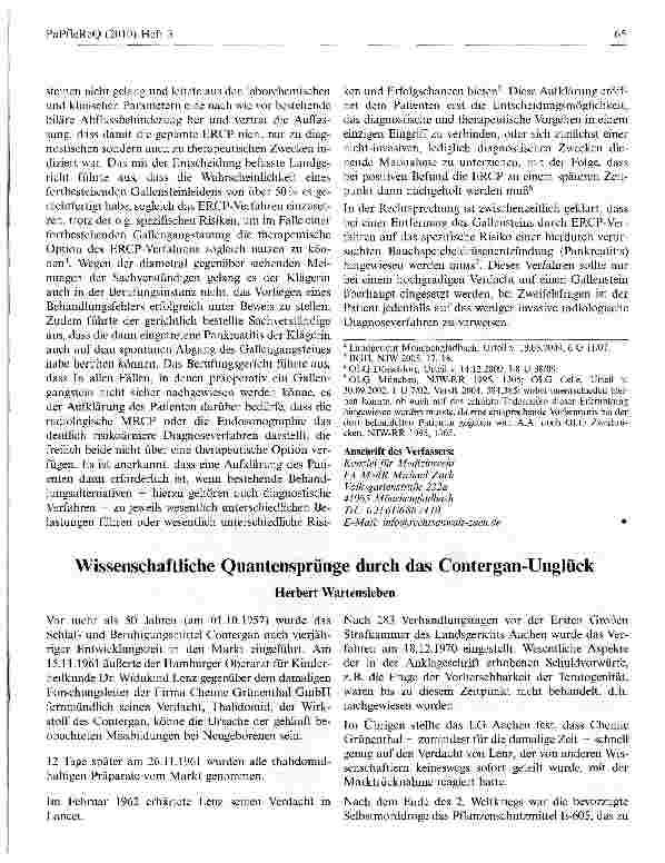 Vorschauseite 2: Konkurrenz von internistischer und radiologischer Diagnostik bei Gallengangsteinobstruktionen