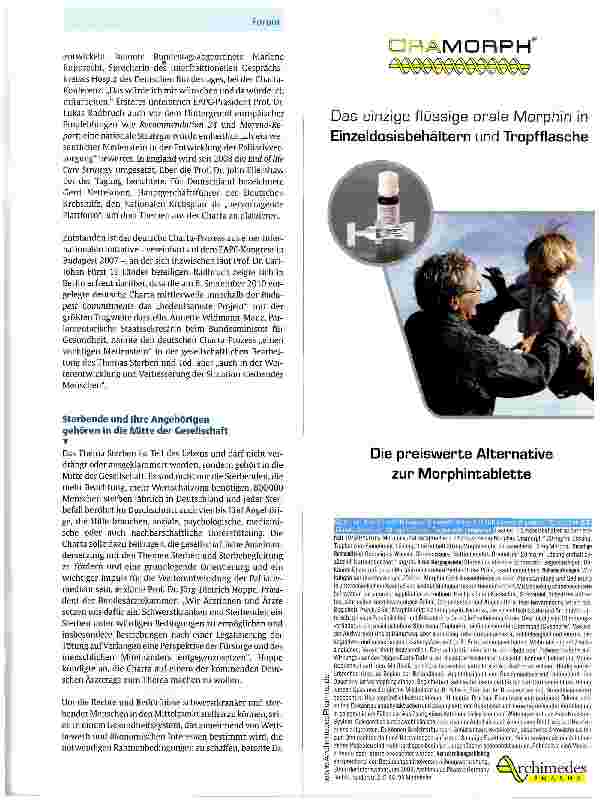 Vorschauseite 2: Jeder Mensch hat ein Recht auf ein Sterben unter würdigen Bedingungen