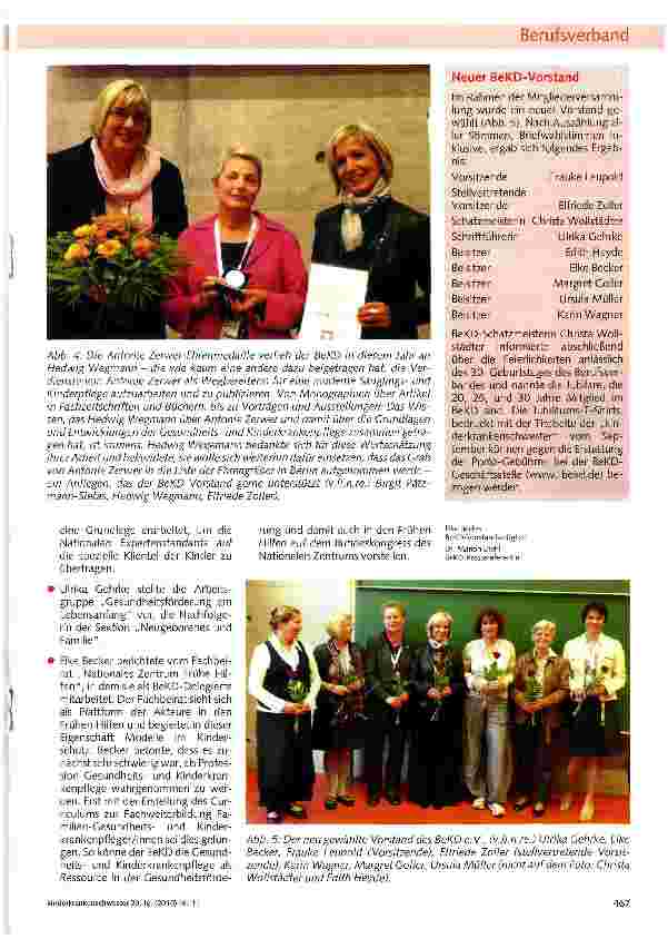 Vorschauseite 4: Jahrestagung und Mitgliederversammlung des BeKD e. V.