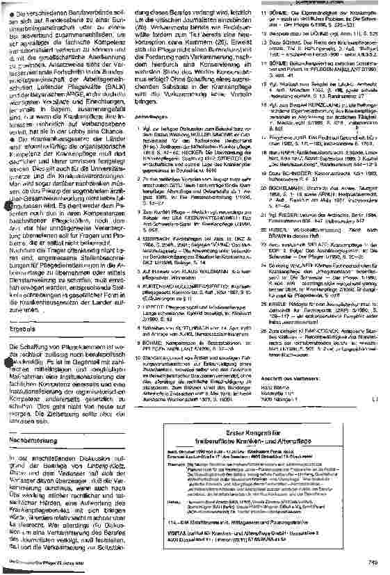 Vorschauseite 4: Sind Pflegekammern rechtlich zulässig und berufspolitisch zweckmäßig?