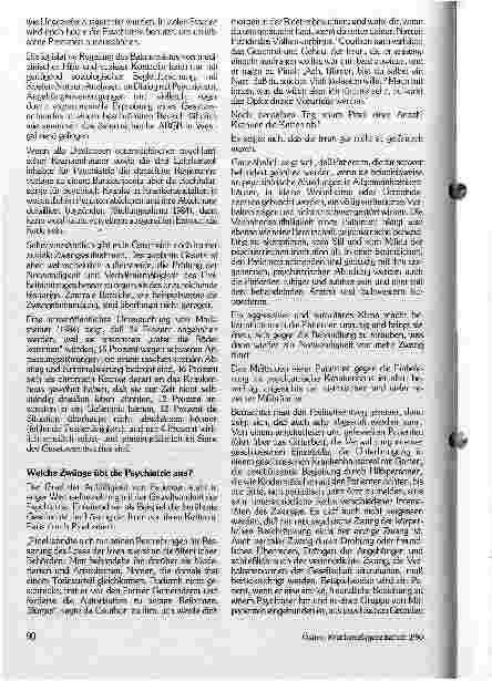 Vorschauseite 3: Zwang und Freiheit in der Psychiatrie