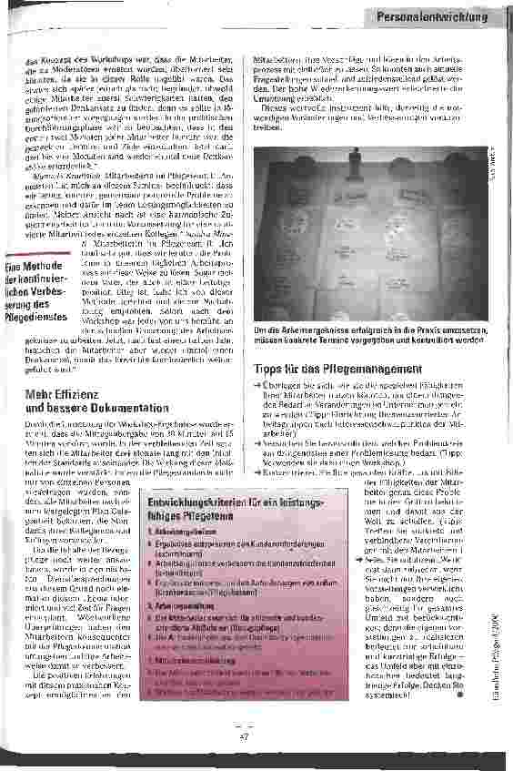 Vorschauseite 3: Fit 2000: Es geht, wenn. .. Interne Ressourcen weiterentwickeln - ein Praxisprojekt