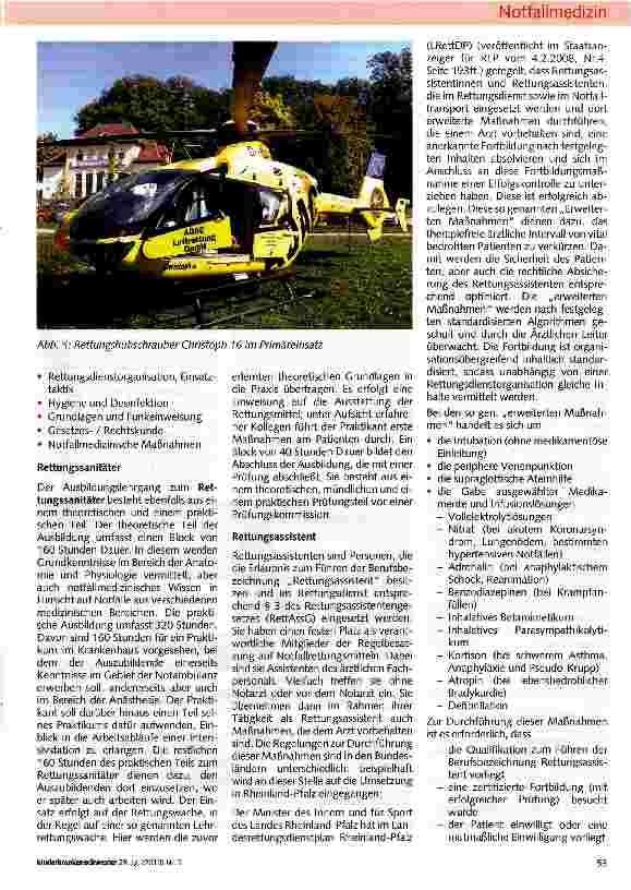 Vorschauseite 3: Die Struktur des Rettungsdienstes in Deutschland