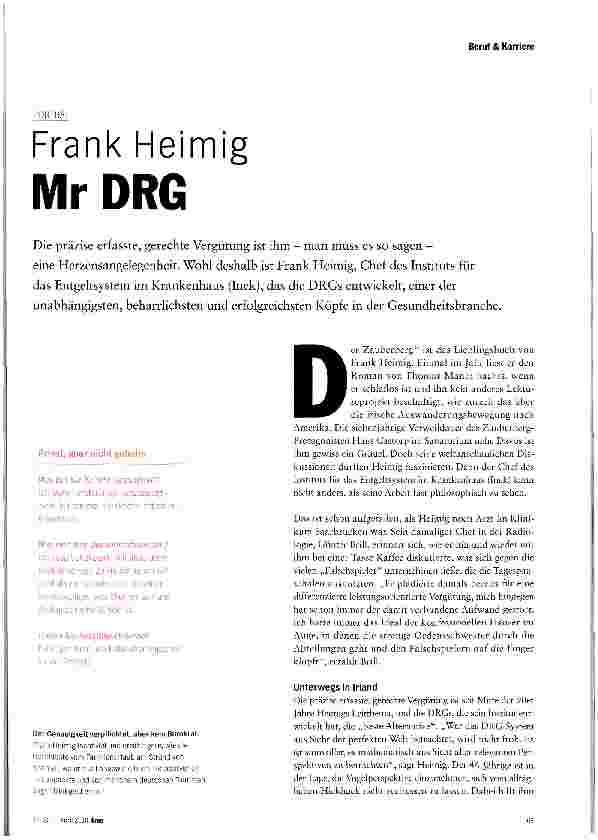 Vorschauseite 1: Mr DRG