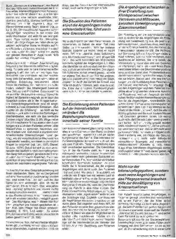 Vorschauseite 2: Der Intensivpatient aus der Sicht der Angehörigen Institut für Soziologie der Universität München
