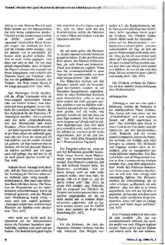 Vorschauseite 5: Man hätt sichs, glaub ich, gewünscht, daß er bis zum Schluß dabei gewesen wär. ..