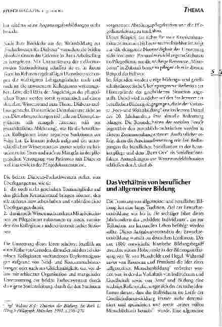 Vorschauseite 2: Personalentwicklungsmaßnahmen als Voraussetzung für die Modernisierung des Pflegedienstes Bildungsund gesellschaftstheoretische Überlegungen