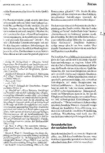 Vorschauseite 4: Personalentwicklungsmaßnahmen als Voraussetzung für die Modernisierung des Pflegedienstes Bildungsund gesellschaftstheoretische Überlegungen