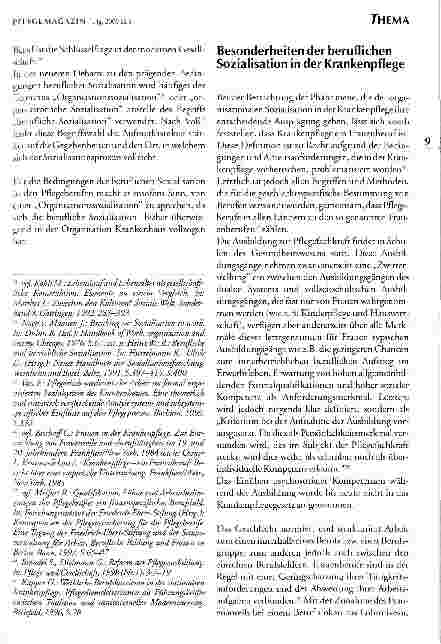 Vorschauseite 6: Personalentwicklungsmaßnahmen als Voraussetzung für die Modernisierung des Pflegedienstes Bildungsund gesellschaftstheoretische Überlegungen