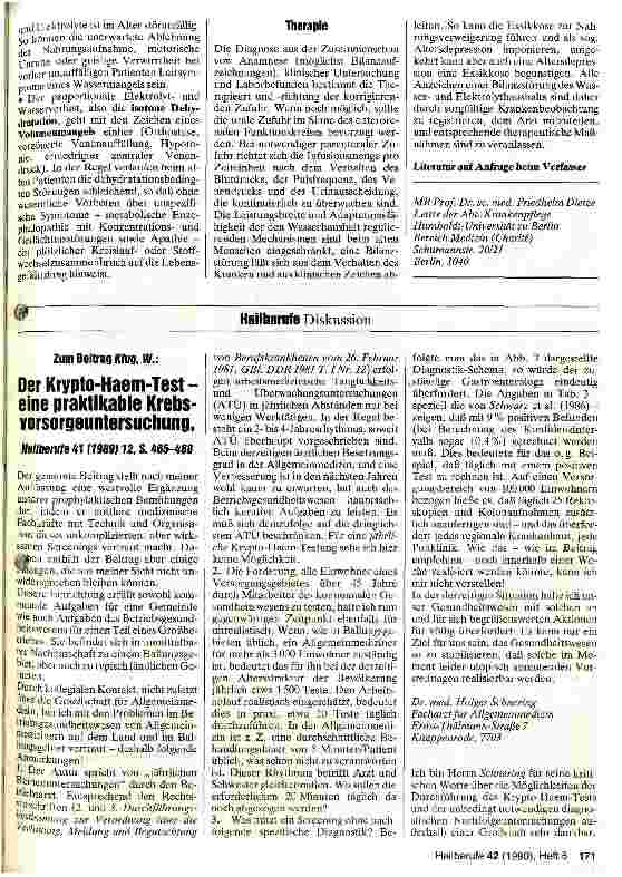 Vorschauseite 3: Die Exsikkose als geriatrischer Notfall