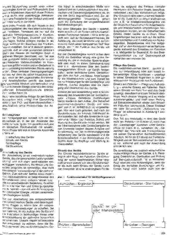 Vorschauseite 2: Die Sicherheit unter spezieller Berücksichtigung von Gerätepflege und Wartung