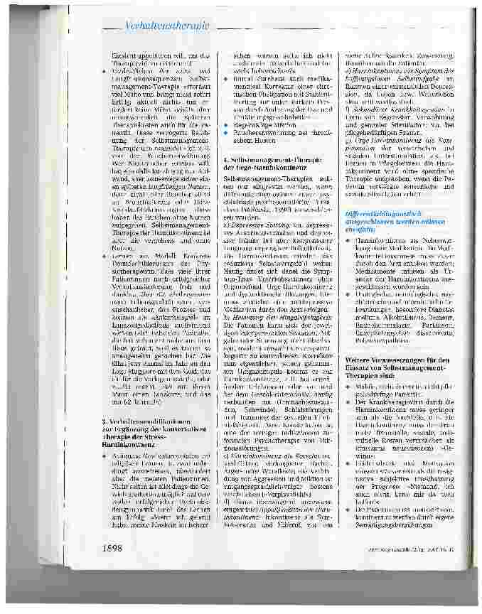 Vorschauseite 6: Verhaltenstherapeutische Techniken in der Therapie von Miktionsstörungen der Frau