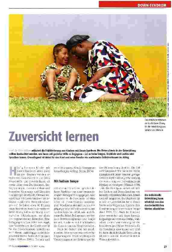 Vorschauseite 1: Zuversicht lernen