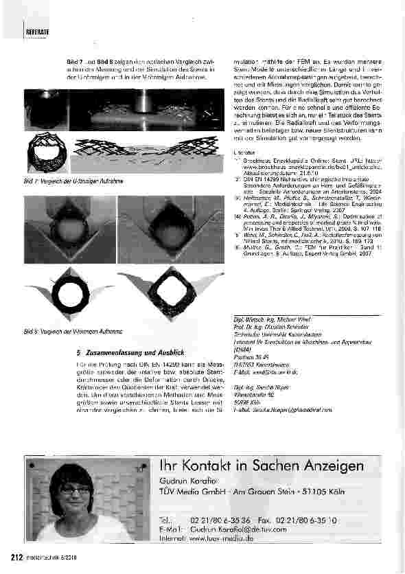 Vorschauseite 4: Simulation der Radialkraftmessung von Nitinol-Stents