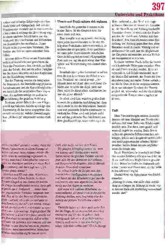 Vorschauseite 2: Praxisanleitung: Mit Kopf, Herz und Hand. Eine gut geplante Anleitung ist die Voraussetzung für hohe Pflegequalität