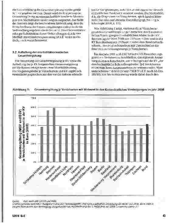 Vorschauseite 4: Wie viel Morbiditätsorientie-rung braucht das vertragsärztliche Vergütungssystem? - Ein vorläufiges Fazit