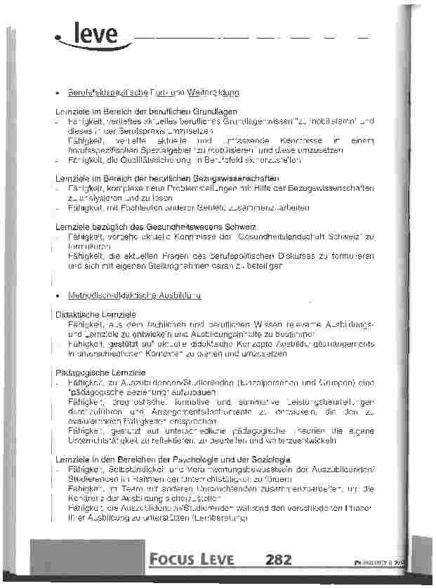 Vorschauseite 3: Anerkennung der BerufsschullehrerInnen im Gesundheitswesen (Zertifizierung) Ein brisantes Thema!