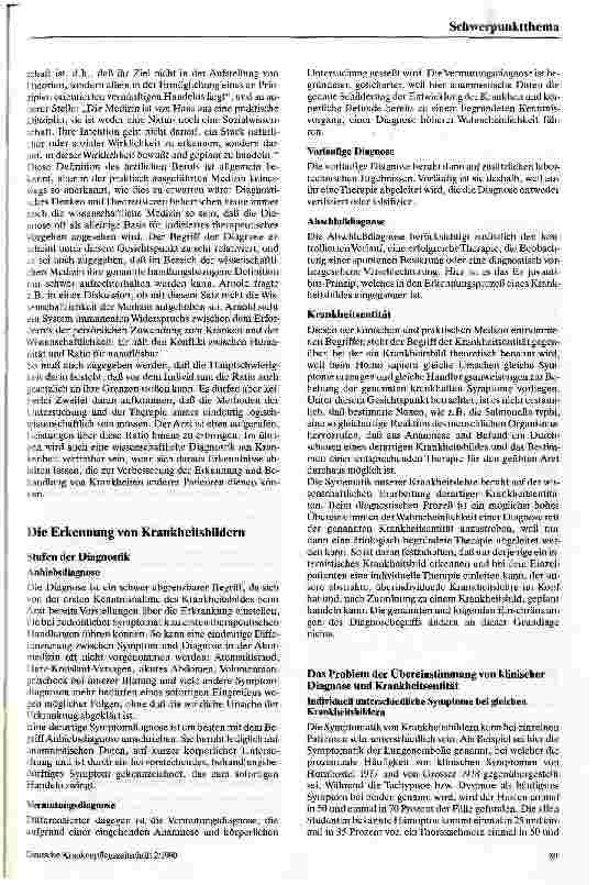 Vorschauseite 2: Von der Erkennung internistischer Krankheitsbilder zur individuellen Therapie