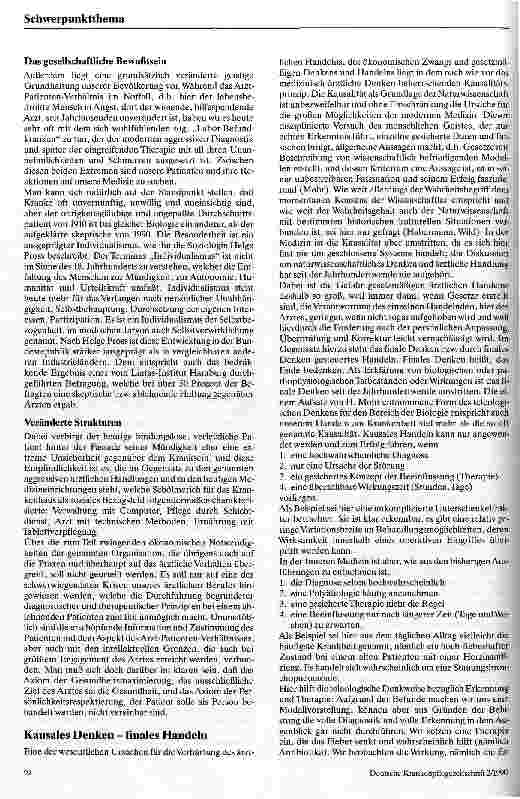 Vorschauseite 5: Von der Erkennung internistischer Krankheitsbilder zur individuellen Therapie