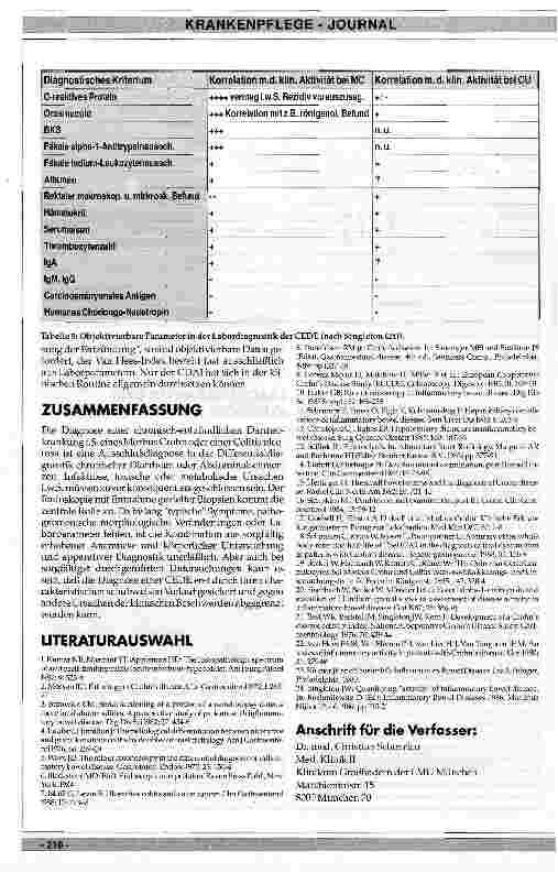 Vorschauseite 5: Diagnostik der entzündlichen Erkrankungen des Darmes