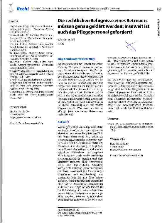 Vorschauseite 5: Der öffentliche Gesundheitsdienst und seine Aufgaben