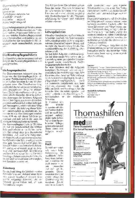 Vorschauseite 3: Praxisanleitung in der Gemeindeund Altenpflege - 2. Teil