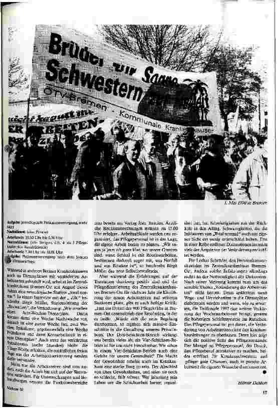 Vorschauseite 2: Total normal - Bremer Modell zur Arbeitszeit-Normalisierung in der Pflege