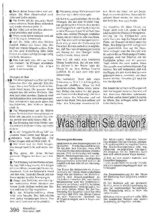 Vorschauseite 3: Bericht eines Pflegefalles