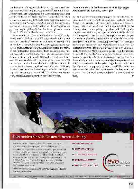Vorschauseite 3: DKG wehrt sich gegen den Vorwurf der Falschabrechnungen