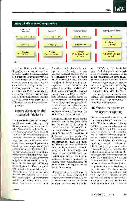Vorschauseite 2: Die finanziellen Anreize müssen sich ändern
