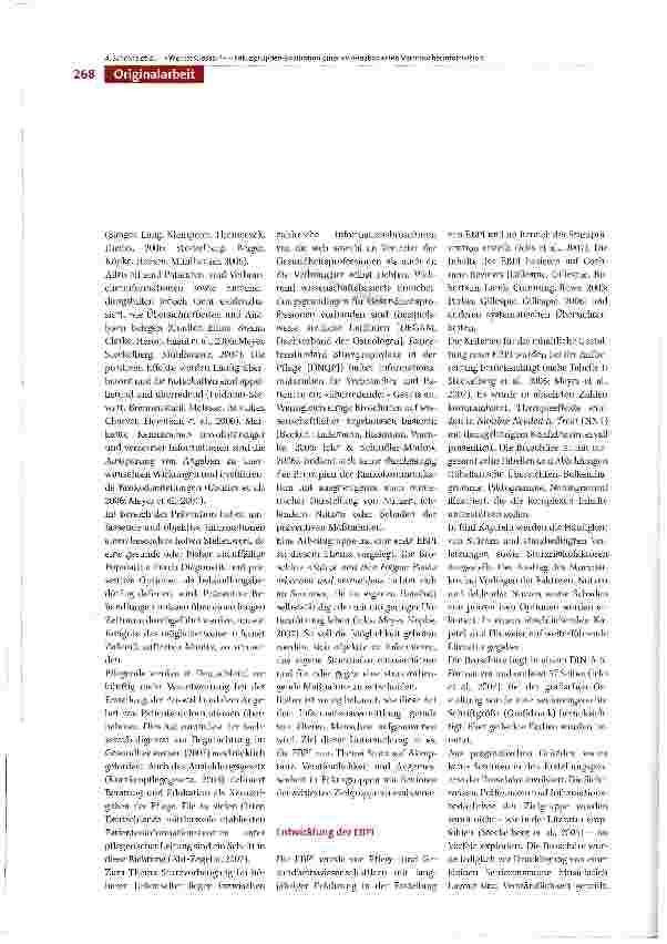Vorschauseite 2: «Wer ist Glossar? » - Fokusgruppen-Evaluation einer evidenzbasierten Verbraucherinformation zu Sturzgefährdung und -Vorbeugung im Alter