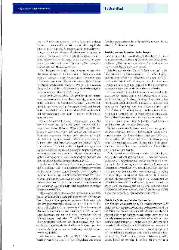 Vorschauseite 3: Hydratation am Lebensende