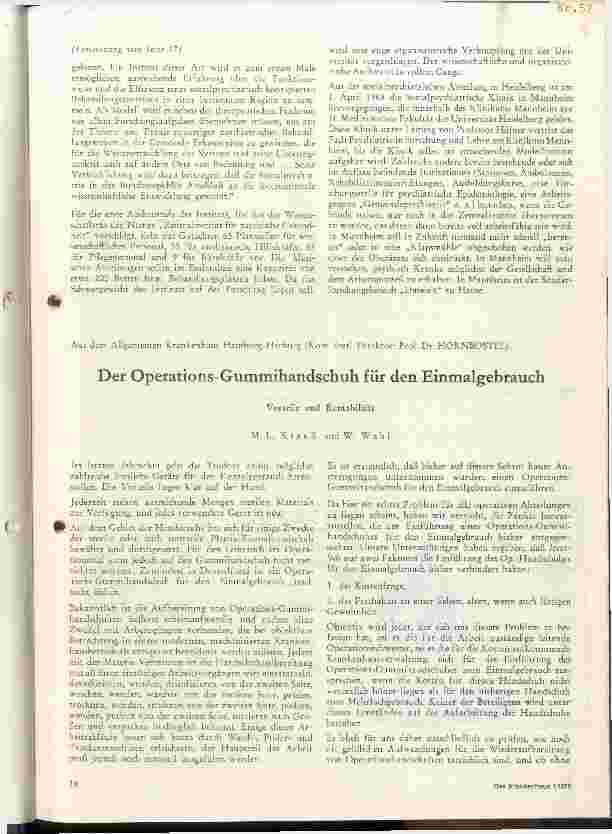 Vorschauseite 1: Der Operations-Gummihandschuh für den Einmalgebrauch Vorteile und Rentabilität