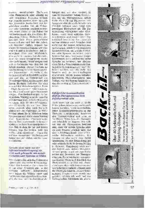 Vorschauseite 2: Systemische Physiotherapie - SYS PT® Konzept Sabine Mehne