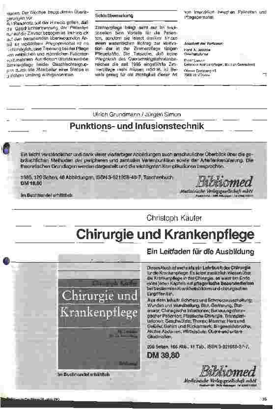 Vorschauseite 3: Das Zimmerpflegesystem im Rehabilitationskrankenhaus Ulm - Querschnittgelähmtenzentrum -
