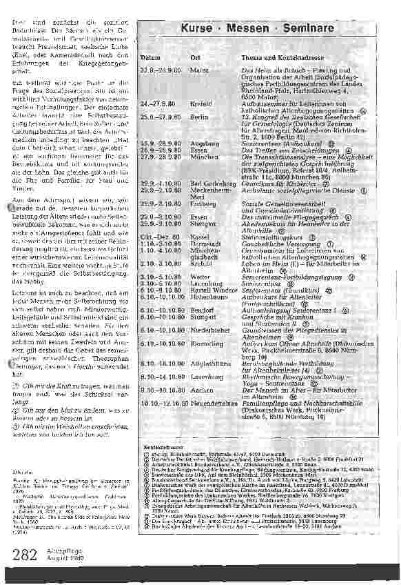 Vorschauseite 3: Gesundheit und Psychohygiene im Alter