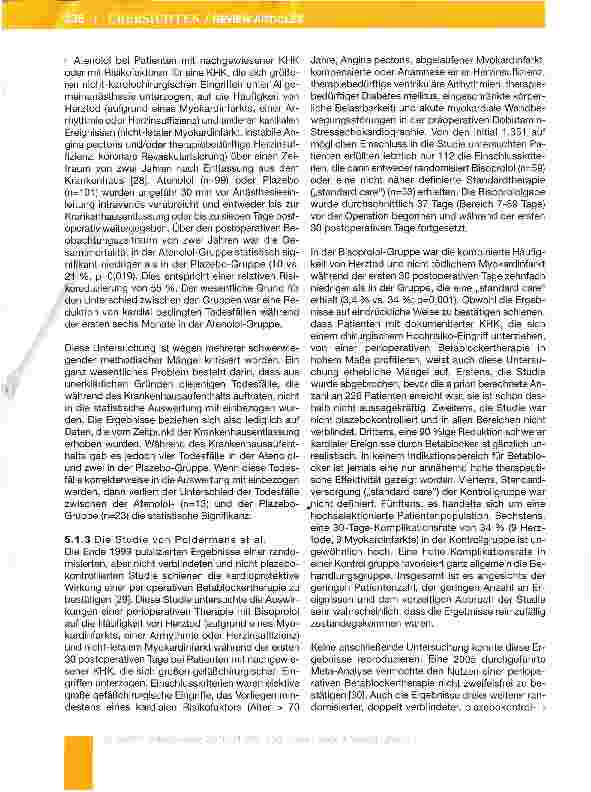 Vorschauseite 5: Perioperatives medikamentöses Vorgehen bei kardialen