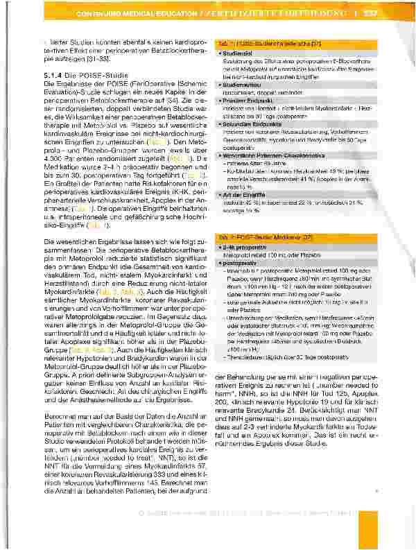 Vorschauseite 6: Perioperatives medikamentöses Vorgehen bei kardialen