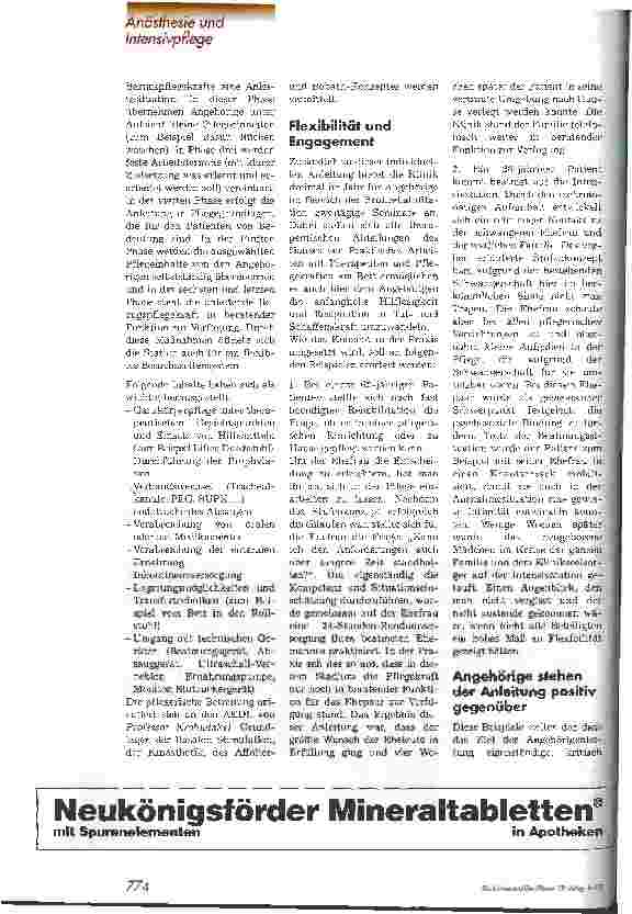 Vorschauseite 3: Angehörigenanleitung