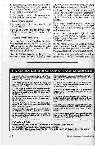 Vorschauseite 2: Personalbedarfsermittlung in den österreichischen Krankenanstalten