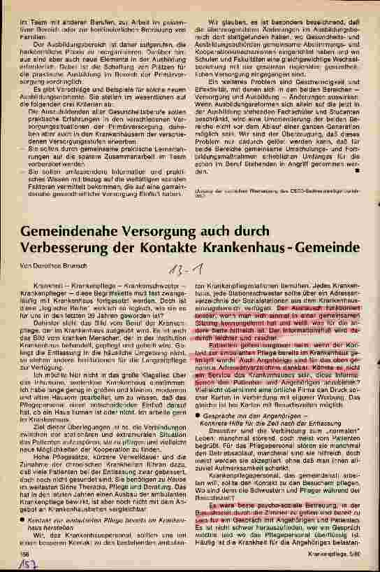 Vorschauseite 3: Aus-, Fortund Weiterbildung des Gesundheitswesens für die gemeindenahe Primärversorgung