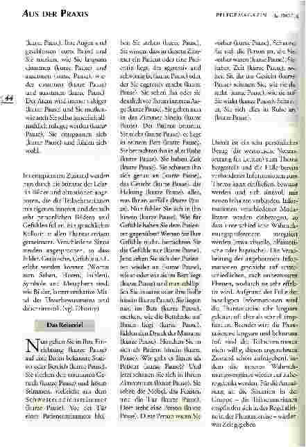 Vorschauseite 2: Phantasiereise Bearbeitung des Themas Aggression
