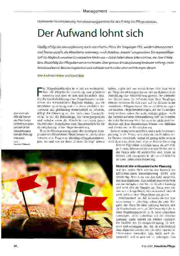 Vorschauseite 1: Der Aufwand lohnt sich