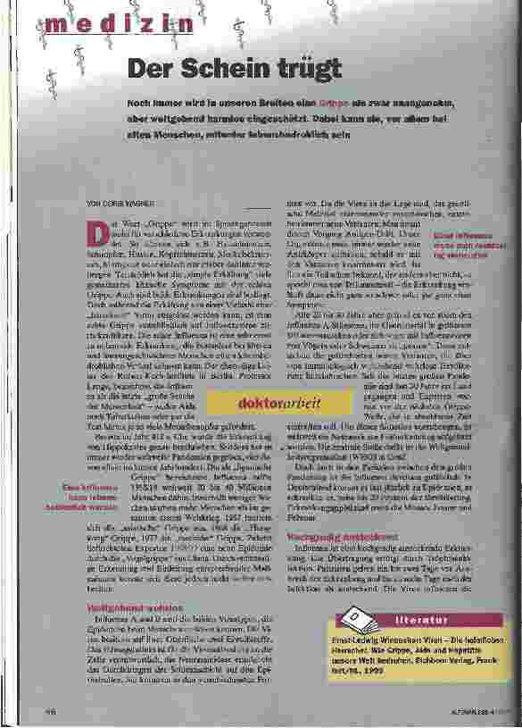 Vorschauseite 1: Der Schein trügt