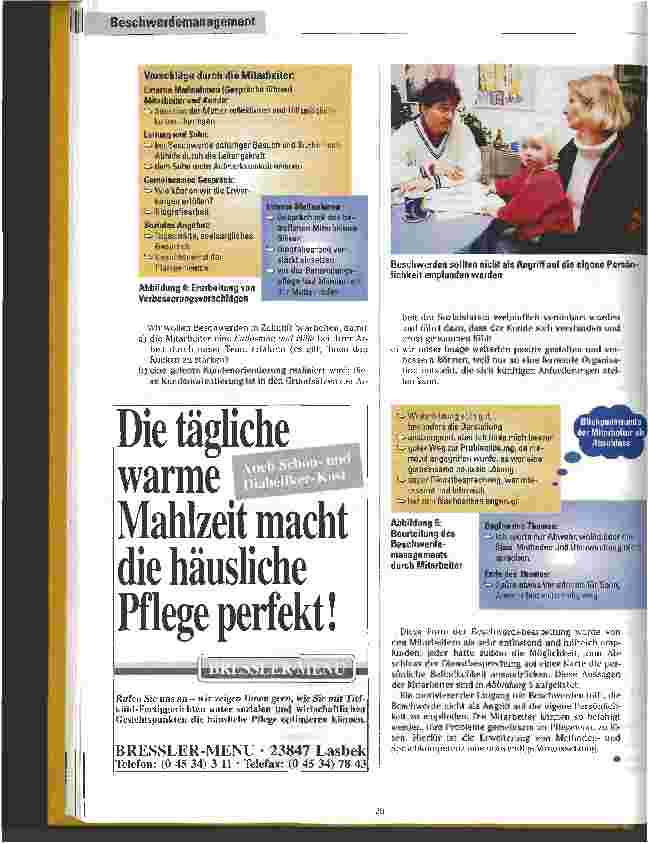 Vorschauseite 3: Wie geht man mit Beschwerden um? Vom konstruktiven Umgang mit Kritik